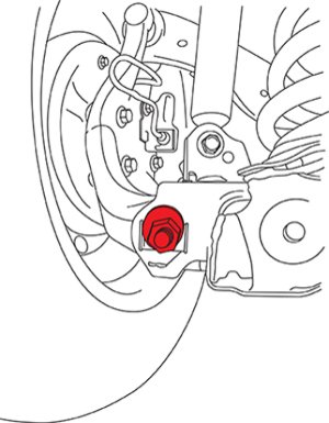 Acura ILX Camber/Toe Bolt Adjuster - Rear - SPC Performance - Extended Camber/Toe - `13-`22
